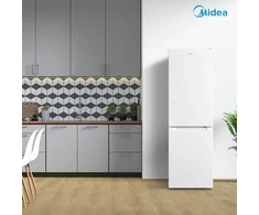 Midea Šaldytuvas | MDRB369FGE01 | Energy efficiency class E | Free standing | Combi | Height 177.3 cm | Šaldytuvas net capacity 194 L | Šaldiklis net capacity 68 L | 39 dB | Baltas
