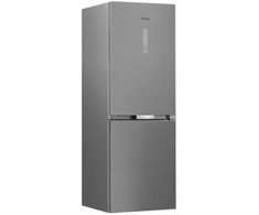 Whirlpool Šaldytuvas | WHK 26362 XP4E | Energy efficiency class E | Free standing | Combi | Height 186.5 cm | No Frost system | Šaldytuvas net capacity 210 L | Šaldiklis net capacity 106 L | 37 dB | Sidabrinis