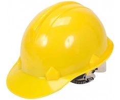 VOREL KASK OCHRONNY Geltonas HDPE