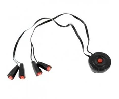 Šalmo žibintuvėlis GOOD BIKE 4LED 3 funkcijų
