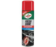 TURTLE WAX Fresh Shine Strawberry, salono plastiko blizgiklis, 500 ml