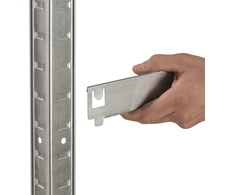 Sandėliavimo lentyna Strong 175, 176 x 90 x 40 cm, 5 lentynos, lentynos apkrova 175 kg