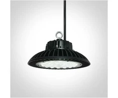 100W LED sandėlio šviestuvas UFO, juodas, 4000K, 63100N/C