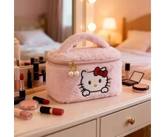 SANIRO HELLO KITTY PLIUSAS KOSMETIKOS KREPŠELIS