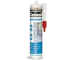 Jetworld Sanitarinis silikoninis hermetikas CERESIT CS25 102, marmuro baltos sp., 280 ml