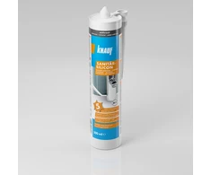 Sanitarinis silikoninis hermetikas KNAUF SILBERGRAU, šv. pilka sp., 300 ml