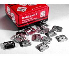 Be Prekinio Zenklo Sankaba plokštėms | C- 4 mm (100 vnt.)