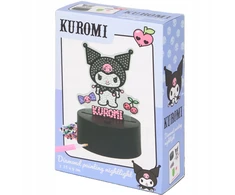 Sanrio Lampka nocna do malowania diamentami KUROMI