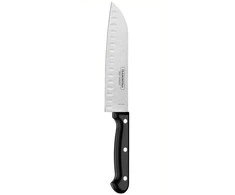 Santoku peilis Ultracorte Tramontina ašmenys 17.8cm su juoda PP rankena