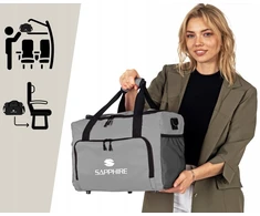 Sapphire TRAVEL BAG rankinis bagažas Lėktuvui 40x30x20 RYANAIR WIZZAIR dirželis