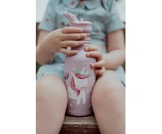 Gertuvė Sassi Junior - Spalvota izoterminė butelaitė "Vienaragis" 350 ml
