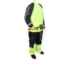 Satexo Kostiumas nuo lietaus XXXL nailoninis/geltonas/mėlynas