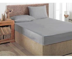 Čiužinys Satininė paklodė GRI V - 4, pilkos sp., 150 x 210 cm, 100 % medvilnės