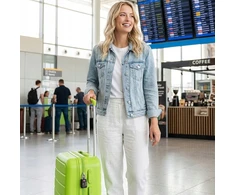 Kelioninis SAUGIAI CIRON TRAVEL BAGAŽO KOMBINUOTA PAKALNA lagaminai TSA lėktuvams