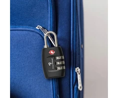 Kelioninis SAUGIAI CIRON TRAVEL BAGAŽO KOMBINUOTA PAKALNA lagaminai TSA lėktuvams