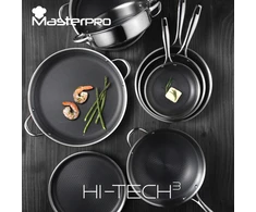 SAUGOS RONDEL 28 cm 6,8 l Hi Tech 3 nepridegančios kietos indukcinės Bergnerio dujos