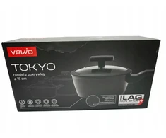 SAUGUS PADAŽAS SU dangteliu, Juodas VAVIO TOKYO, 16 cm