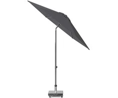 Saulės skėtis Lisboa Platinum Ø250cm pilkas