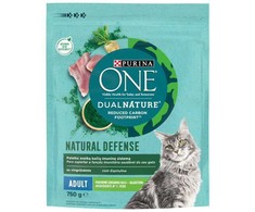 Sausas ėdalas katėms ONE Dual Nature, su kalakutiena, 750 g