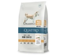 QUATTRO Maxi Poultry su paukštiena sausas didelių veislių šunų pašaras, 12kg