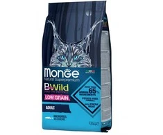 Monge Dry Cat BWILD - Adult Anchovies (ančiuviai) 1,5kg