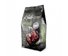 Danube Petfoods Kudo su ėriena ir ryžiais Medium/Maxi Adult sausas Maistas šunims 12kg