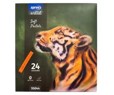 Sausos pastelės Extra Fine 24 spalvos - Koh-I-Noor
