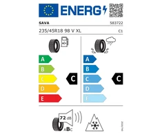 Sava Padangos Eskimo HP2 98 V XL (C C B 72dB)