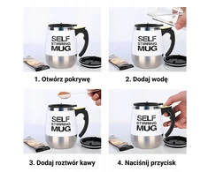 Savaime besimaišantis puodelis ViO SC-03 nešiojamasis automatinis maišymas 400 ml
