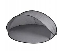 Savaime sulankstoma paplūdimio palapinė SCREEN UV 30+ 180 x 125 x 83 cm PILKA