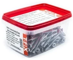Savigręžiai tvoroms SPR, į medieną ir metalą, su sparneliais, TX, RUSPERT, 6,3x60, 50 vnt.