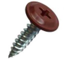 Savisriegiai į metalą RAL 3009, cinkuoti, 4,2 x 19 mm, 50 vnt.
