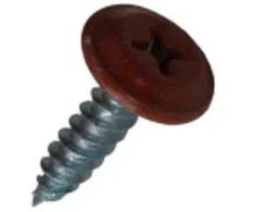 Savisriegiai į metalą RAL 8004, cinkuoti, 4,2 x 19 mm, 50 vnt.