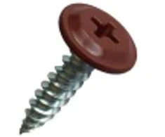 Savisriegiai į metalą RAL 8017, cinkuoti, 4,2 x 19 mm, 50 vnt.