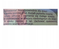 Schemat MOKYKLINĖS ŠEPEČIAI DAŽYMUI, MIŠINIAI DYDŽIAI INSPIRIA 3 VIENETAI ŠEPEČIŲ