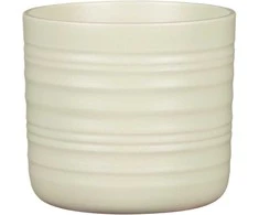 Scheurich Dekoratyvinis gėlių vazonas Cottage Ø14cm H12.8cm keraminis/šviesiai žalias