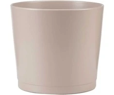 Scheurich Dekoratyvinis gėlių vazonas D13cm H11.5cm keram./švies.rudas