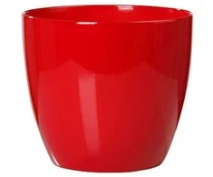 Scheurich Dekoratyvinis gėlių vazonas Energy Raudona D14cm raudonas