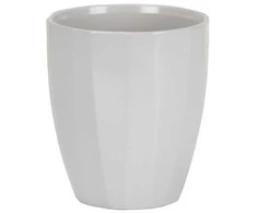 Scheurich Dekoratyvinis gėlių vazonas Pilkas Elegance Ø14cm H14cm keraminis/šv.pilkas