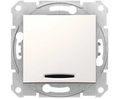 Schneider Electric Skambučio mygt./apšv. p/t Sedna Pro smėlio sp.