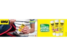 School Glue Stick UHU Limited Edition Kempiniukas 8,2 g | 1 vnt.
