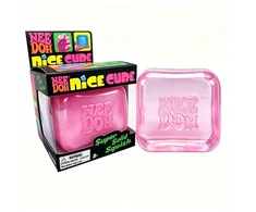Schylling NeeDoh Nice Cube | Antistresinis „squishy“ žaislas, „Squishy Toy“ ledo kubelių jutikliai