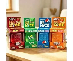 Schylling NeeDoh Nice Cube Squishy Antistresiniai ledo kubeliai atminties koldūnai