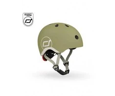 Scoot and Ride Scoot &amp; Ride Kask XXS-S vaikams 1-5 lat Olive