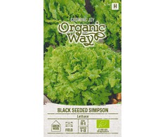 Sėjamųjų salotų sėklos Juodas SEEDED SIMPSON, 1 g