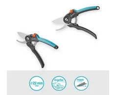 Gardena Sekatorius PremiumCut šviežiai medienai, su prasilenkiančiais ašmenimis, 22 mm kirpimo skersmeniu | 12241-20