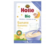 SEMOLA, PIENAS IR BANANAI IŠ 6 MC BIO 250 HOLLE