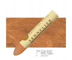Sennelier Iridescent Raudona Gold 134 aliejiniai pasteliai