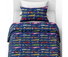 Sense Patalynė 150x200+1x35x55 100% medvilnė Auta na kołdrę Ikea Hotweels