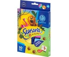 Sensorinė plastilino masė ASTRA SENSORY CREATIVE 10 spalvų Džiunglės